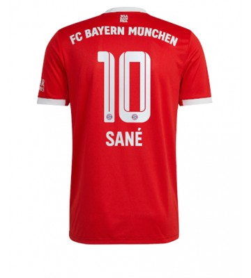 Bayern Munich Leroy Sane #10 Hjemmedrakt 2022-23 Kortermet